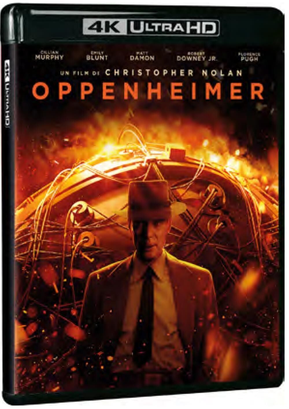 Oppenheimer 4K Ultra HD+2 Blu-Ray disc BLU RAY NUOVO