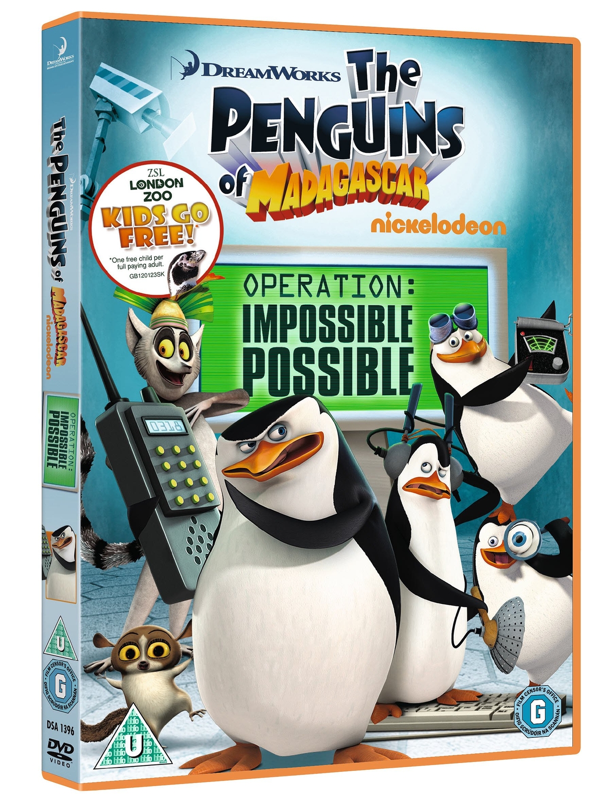 The Penguins of Madagascar: Operation: Impossible Possible (DVD)