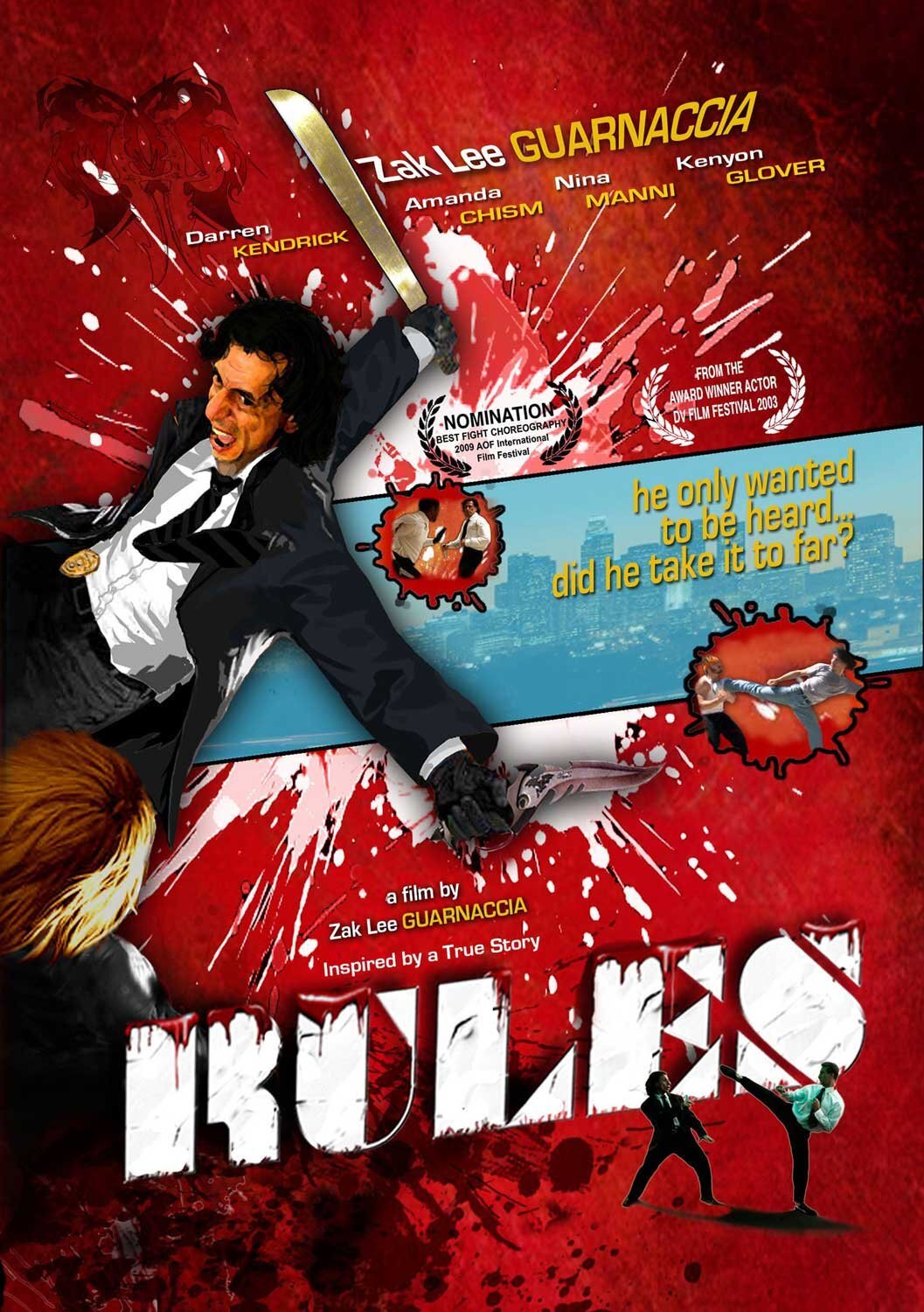 Rules (DVD) Zak Lee Darren Kendrick Amanda Chism