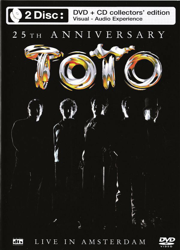 Toto ‎25th Anniversary Live In Amsterdam 2 DVD (Eagle Vision) Nuovo e Sigillato