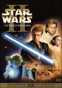 STAR WARS II L'ATTACCO DEI CLONI - 2 DVD NUOVO E SIGILLATO , PRIMA STAMPA RARA