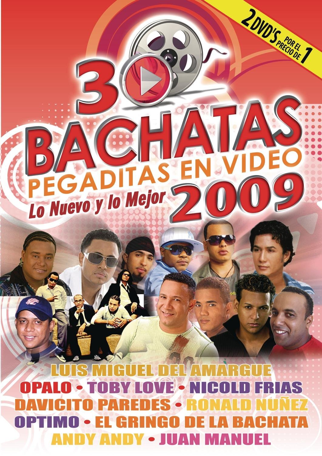 30 Bachatas Pegaditas En Video: Lo Nuevo Y Lo Mejor 2009 (DVD) Various