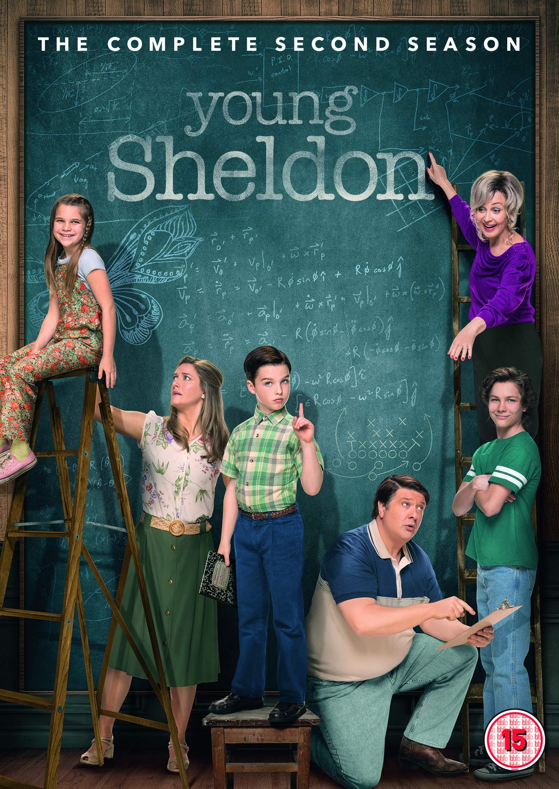 Young Sheldon: Season 2 (DVD) Annie Potts Iain Armitage Jim Parsons Lance Barber