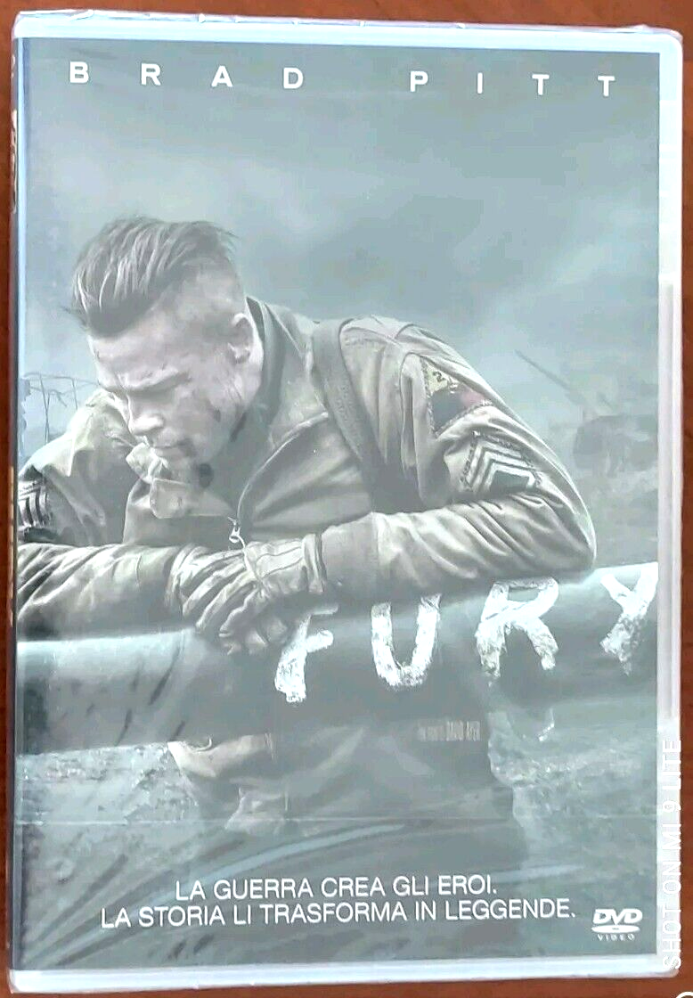 Dvd  FURY  Brad Pitt   Shia Labeouf  ****NUOVO