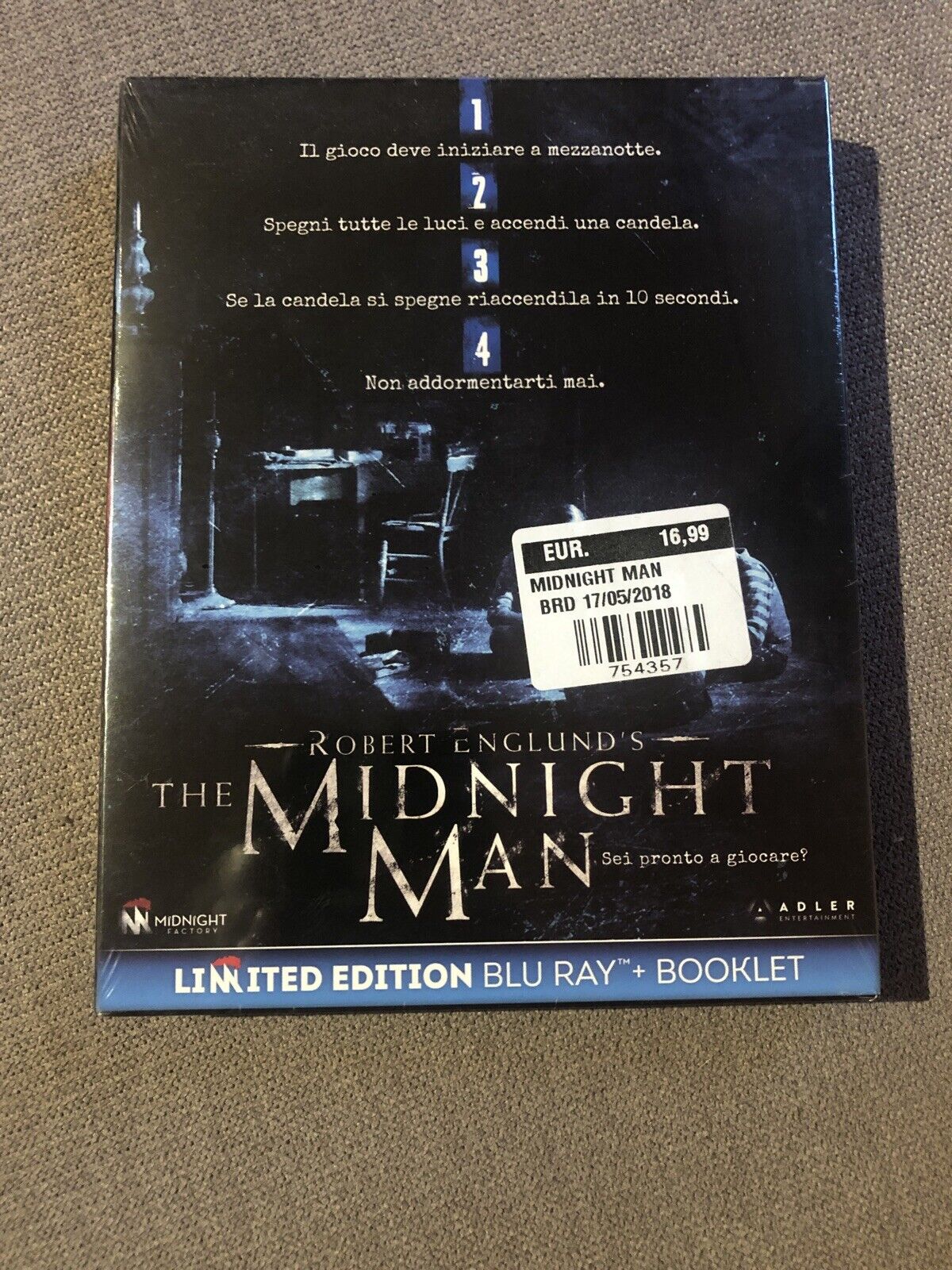 The Midnight Man (Limited) (Blu-Ray + Booklet) MIDNIGHT FACTORY