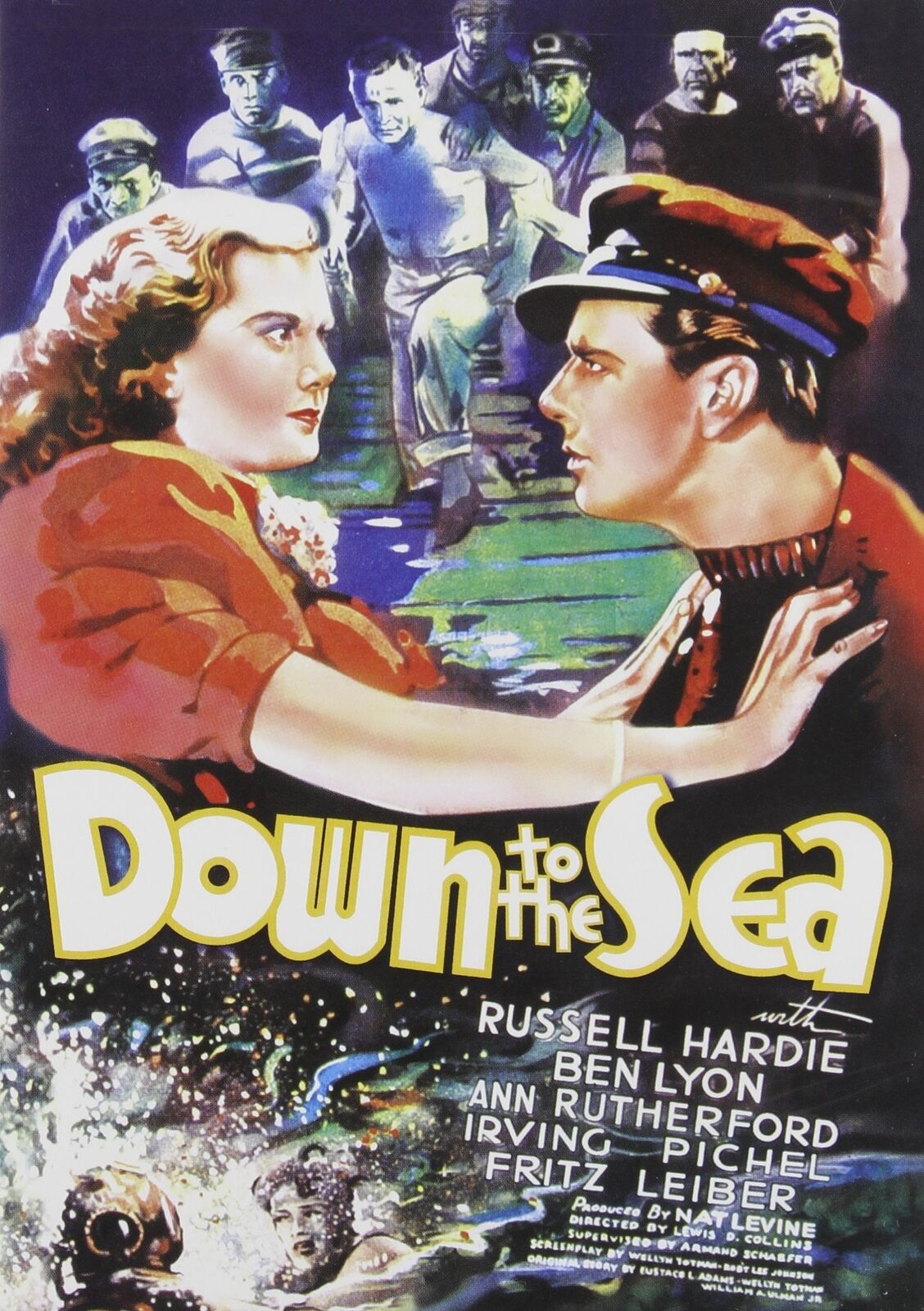 Down To The Sea (DVD) Ann Rutherford Russell Hardie Ben Lyon Irving Pichel