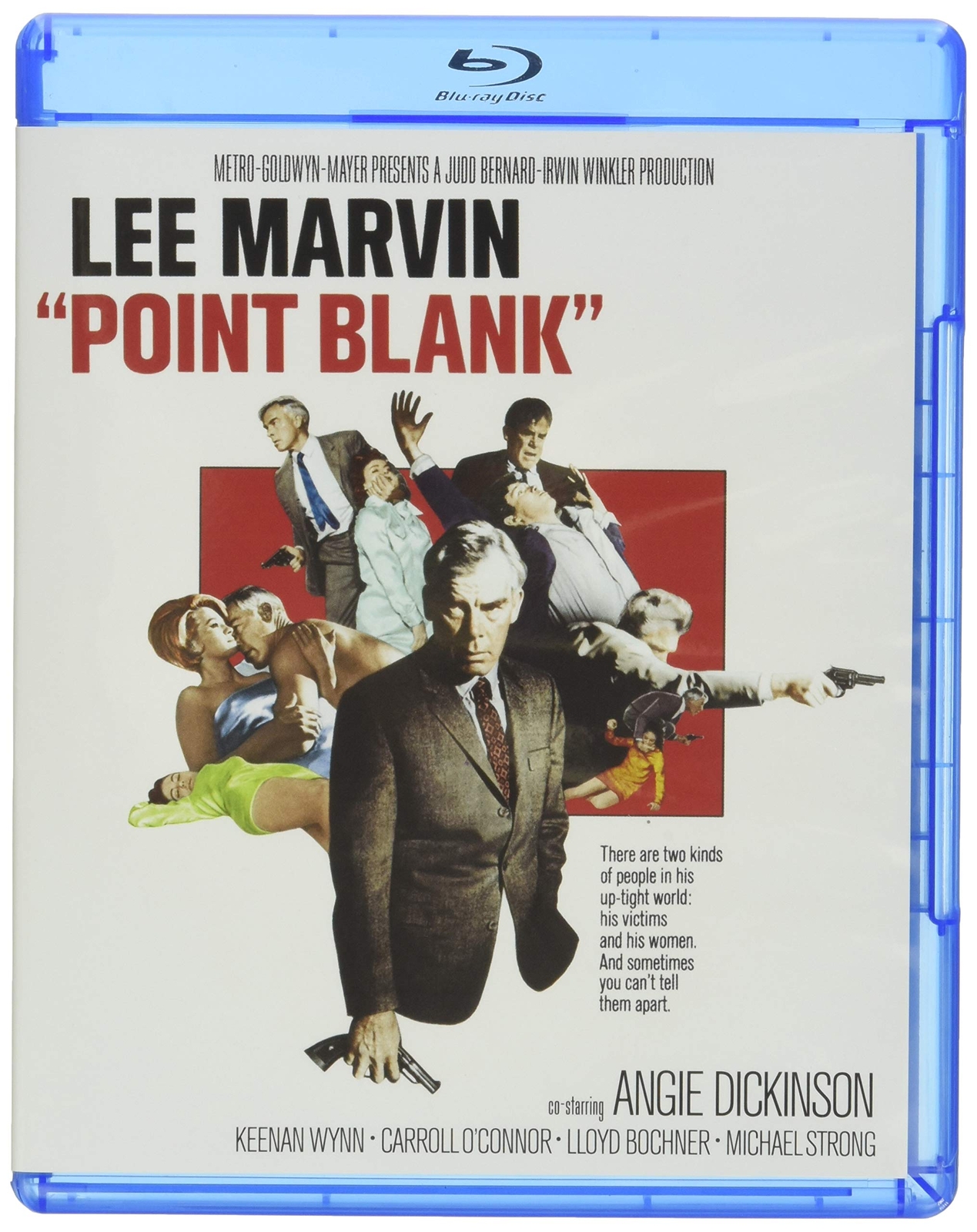 Point Blank (Blu-ray) Lee Marvin Angie Dickinson Keenan Wynn Carroll O'Connor