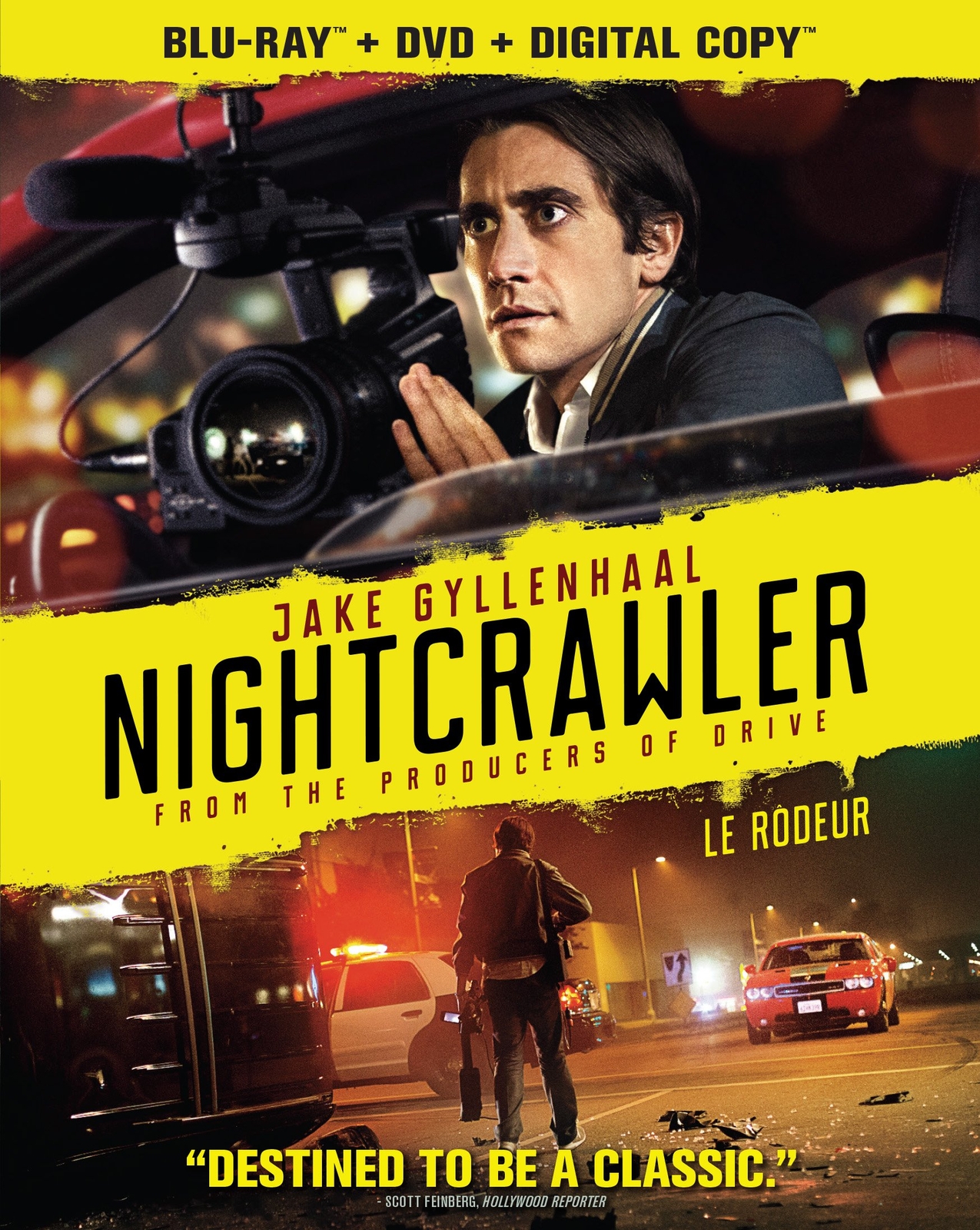 Nightcrawler (Blu-ray + DVD) (Blu-ray) (Blu-ray) Jake Gyllenhaal Rene Russo