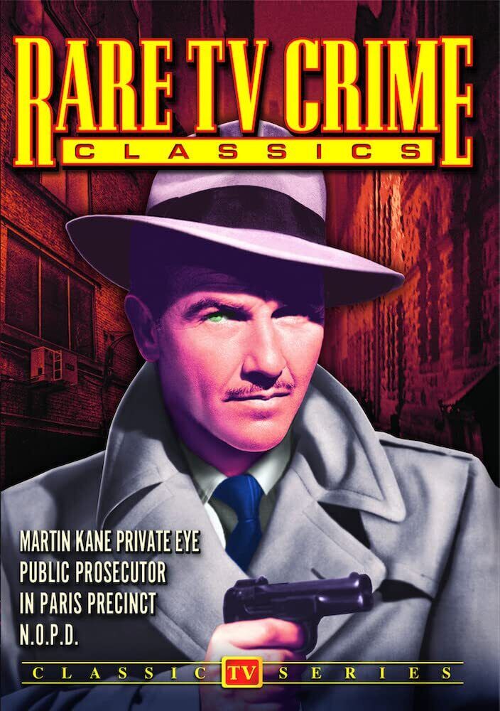 Rare TV Crime Classics: Martin Kane / Paris Precinct / Public Prosecutor / (DVD)