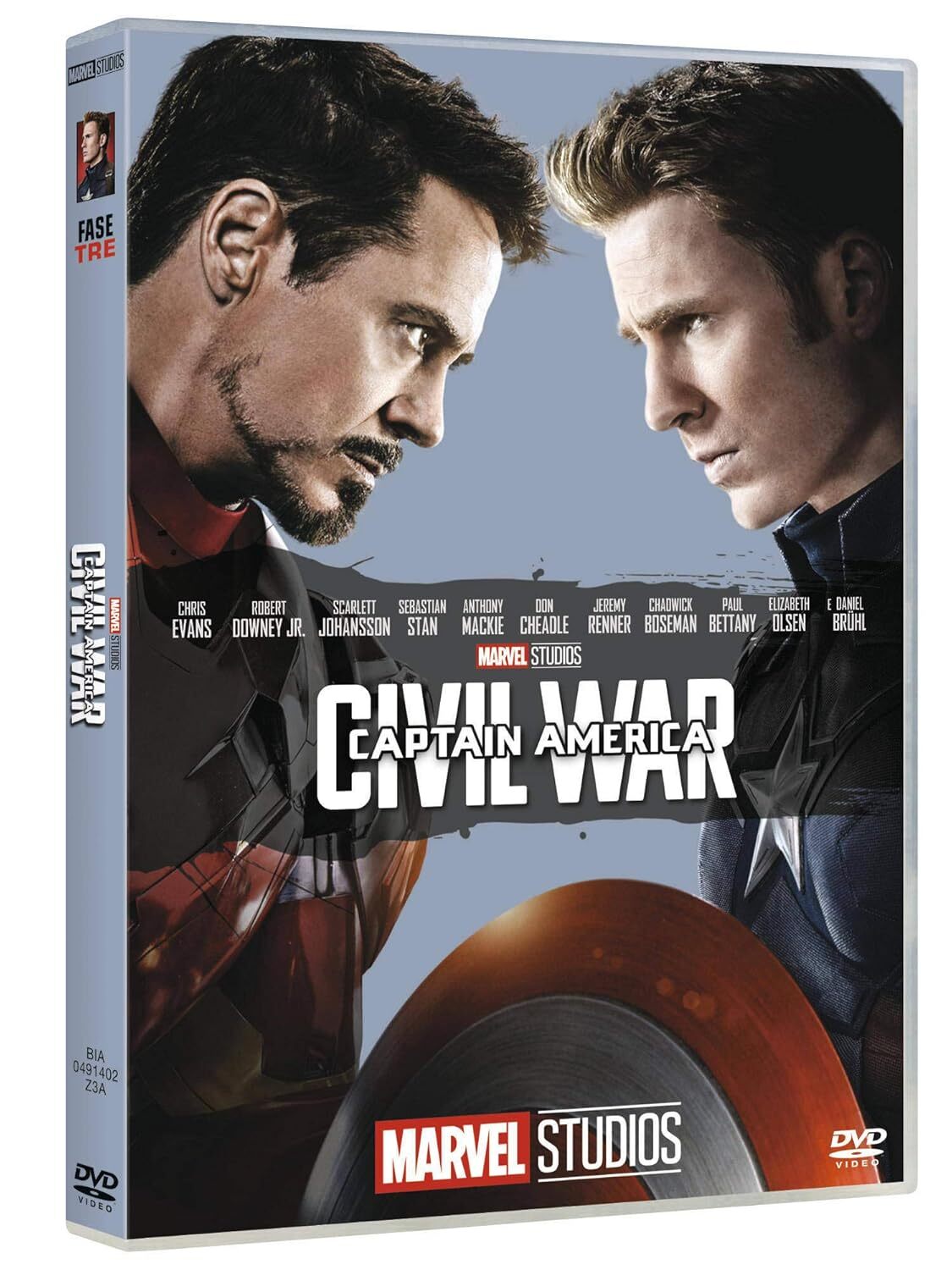Captain America Civil War 10° Anniversario Marvel Studios dvd (DVD)
