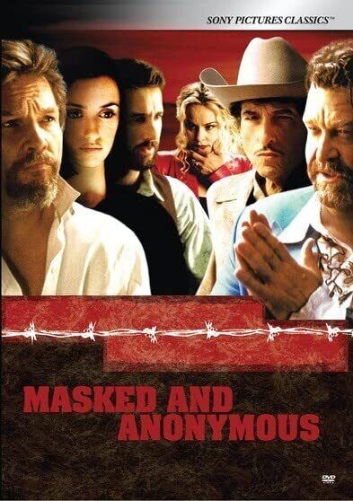 Masked And Anonymous (DVD) Luke Wilson Penelope Cruz Angela Bassett Bob Dylan