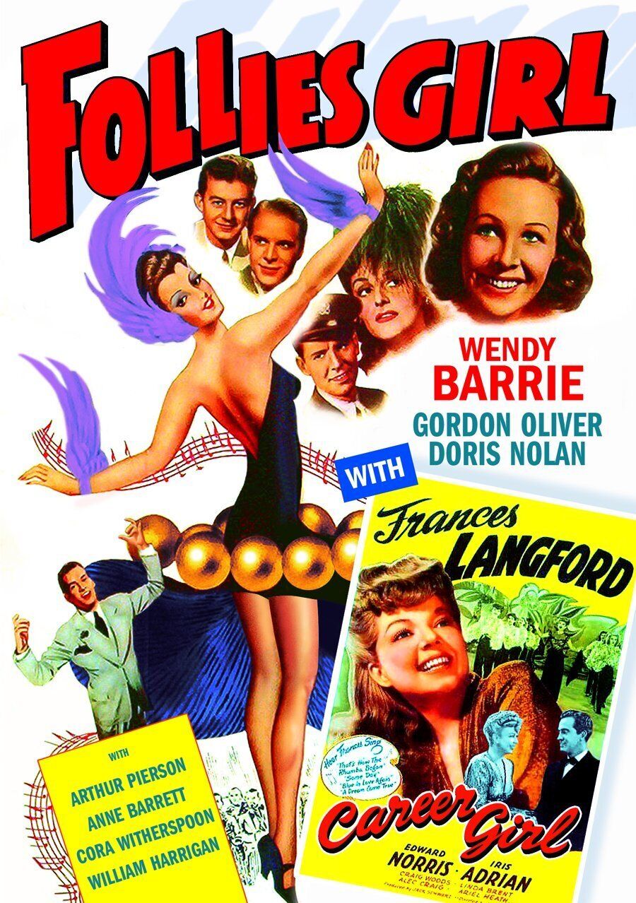 Follies Girl (1943) / Career Girl (1944) (DVD) Frances Langford Wendy Barrie
