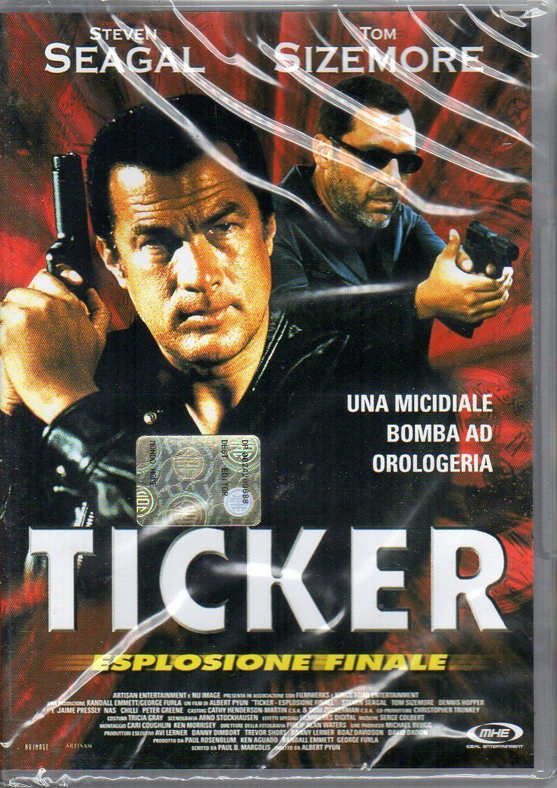 DVD New TICKER ESPLOSIONE FINALE Steven SEGAL