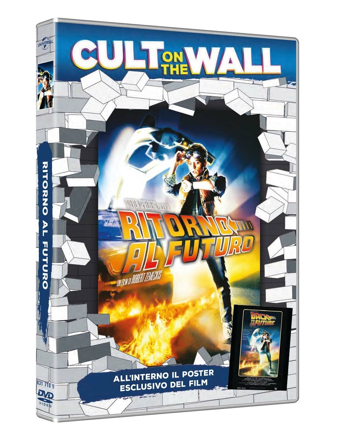 Ritorno Al Futuro (Cult On The Wall) (Dvd + Poster) UNIVERSAL PICTURES