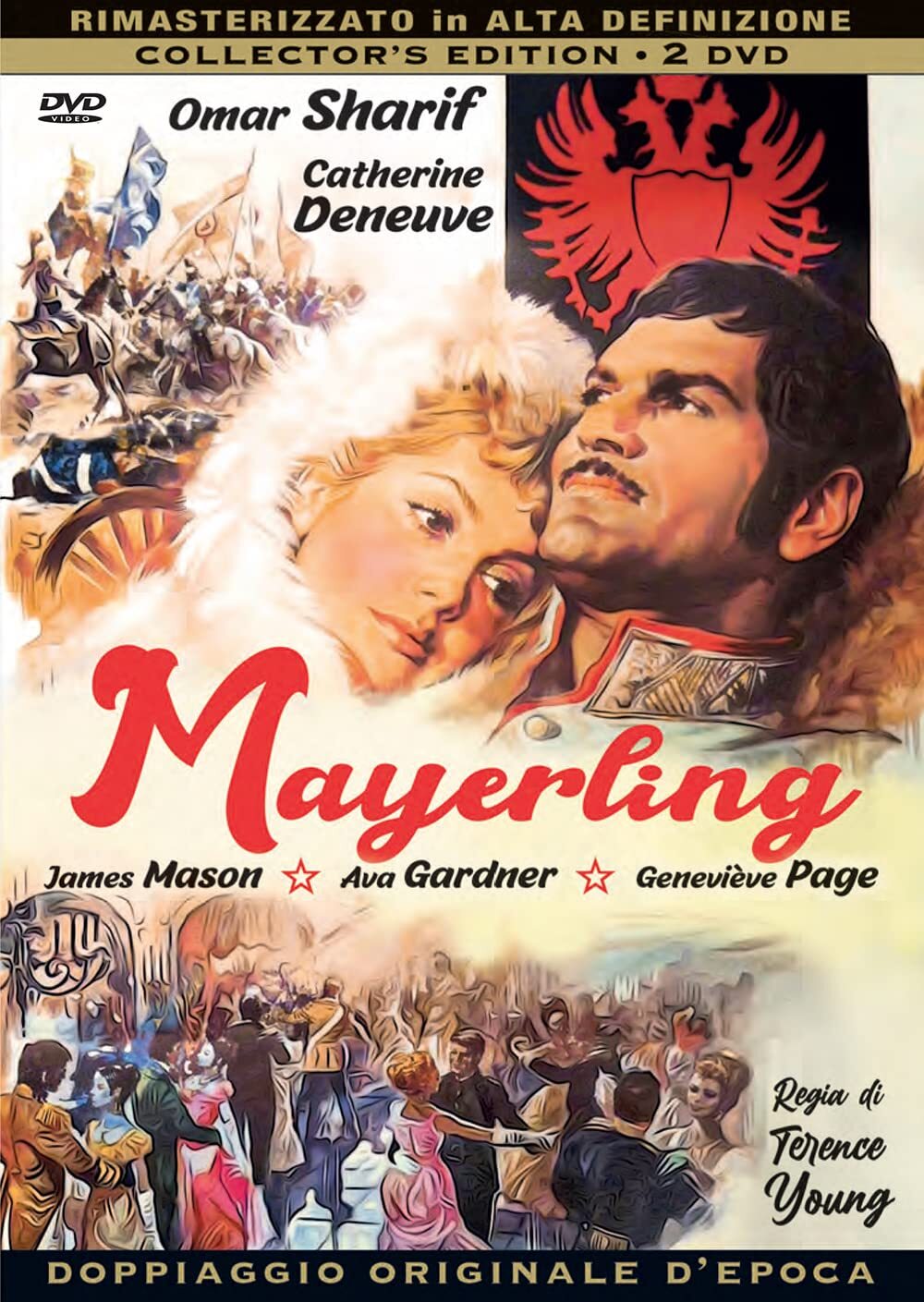 MAYERLING 2 DVD - 1968  DRAMMATICO