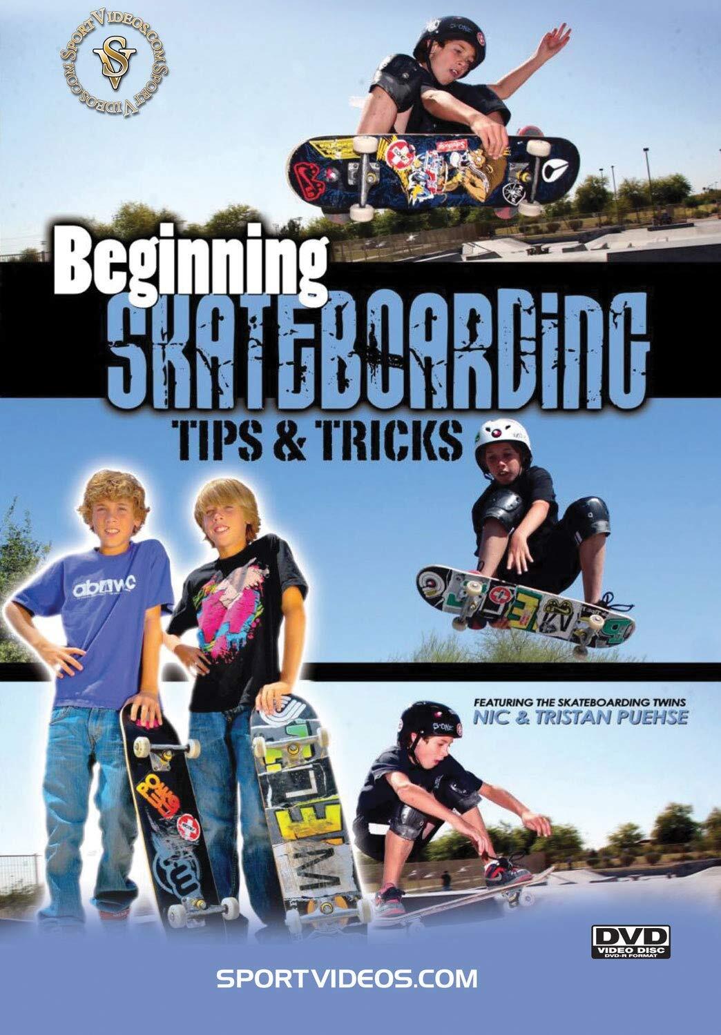 Beginning Skateboarding: Tips and Tricks (DVD) Nic and Tristan Puehse