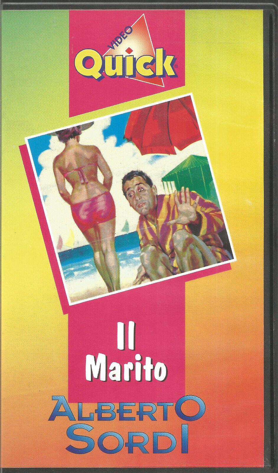 Alberto Sordi : Il marito / Regia di Nanni Loy e Gianni Puccini / VHS