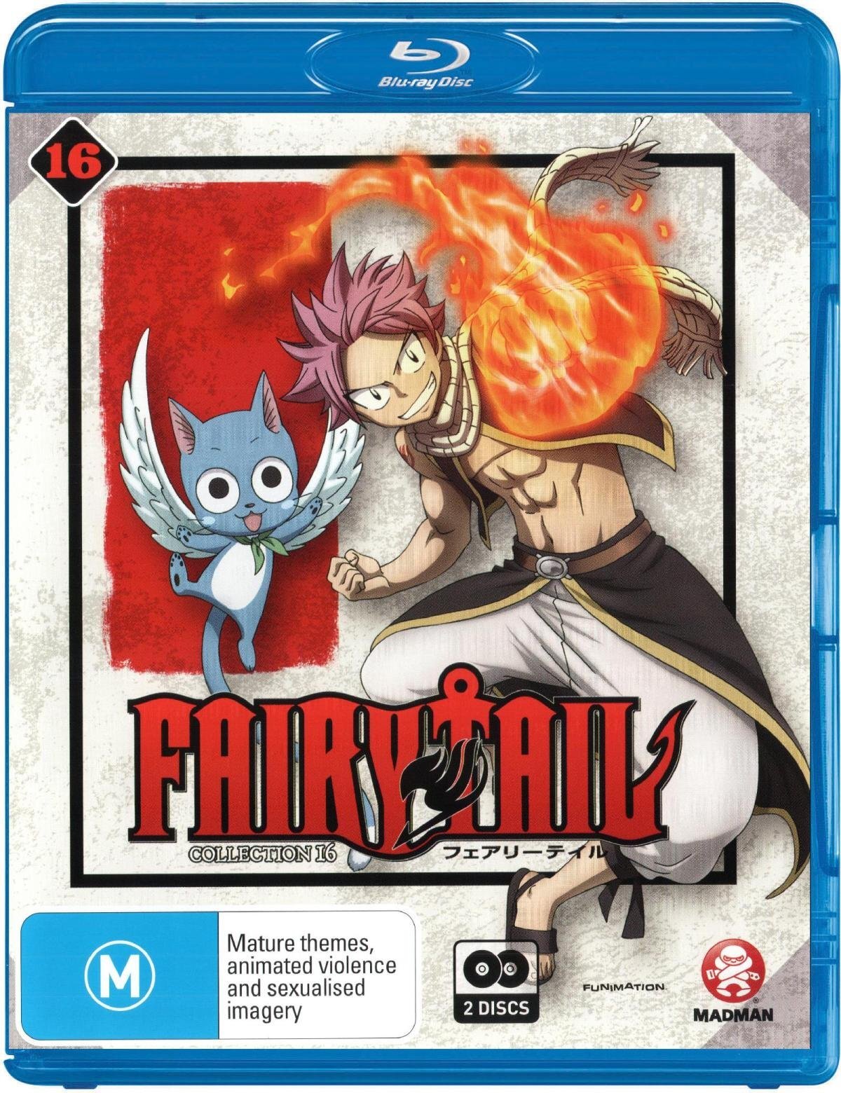 Fairy Tail: Collection 16 (Eps 176-186) Blu-Ray (Region B) (Aus Import (Blu-ray)