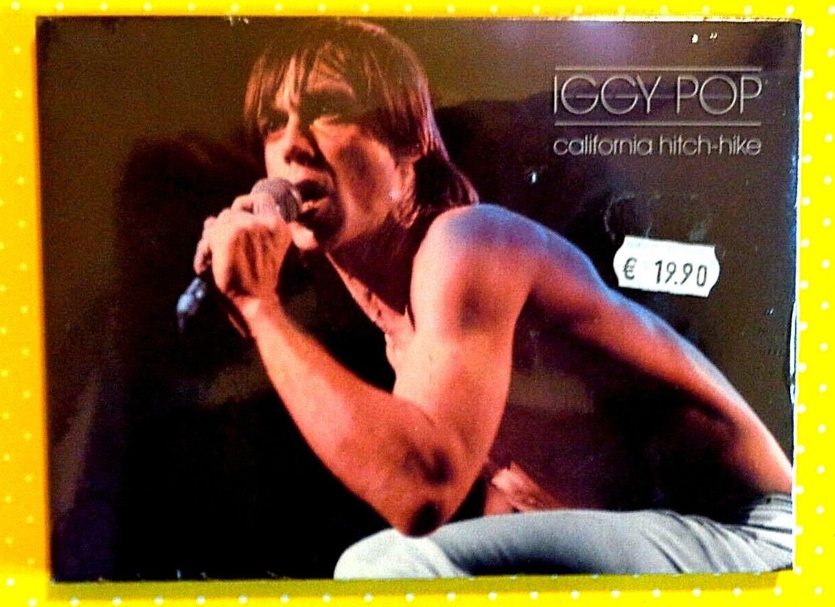 IGGY POP  -  CALIFORNIA HITCH-HIKE  -  DVD 2010  DIGIPACK  NUOVO E SIGILLATO