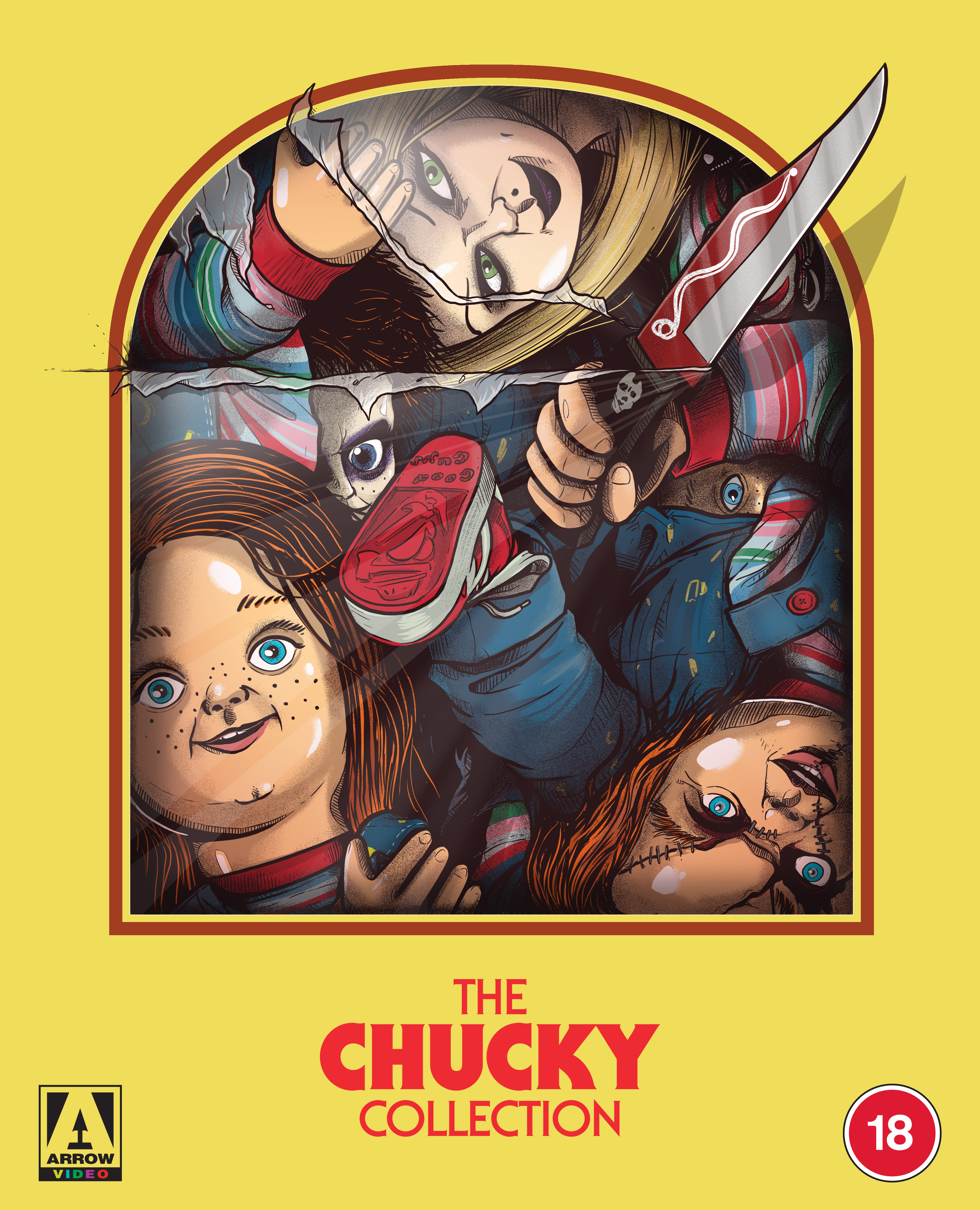 The Chucky Collection (Blu-ray) Lawrence Dane Travis Fine Dean Jacobson Redman
