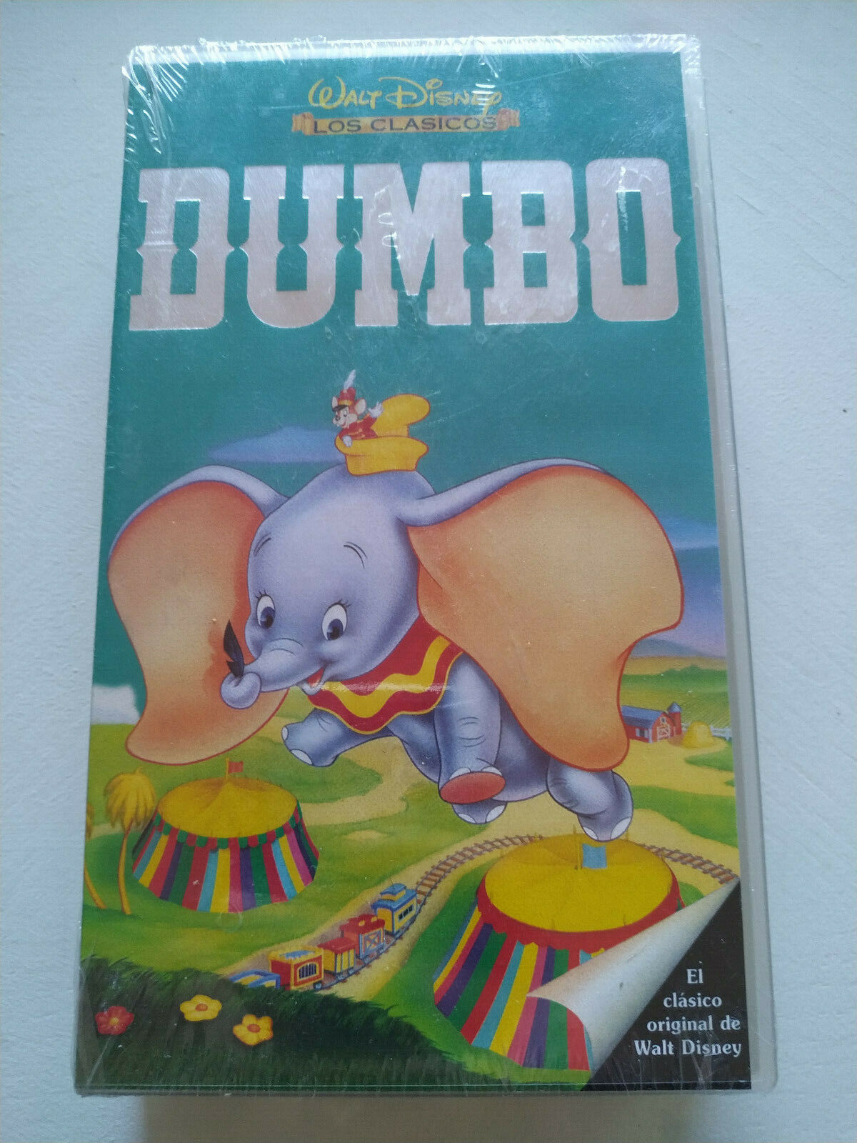 Dumbo los Classici de Walt Disney 1991 - VHS Nastro Spagnolo Nuovo