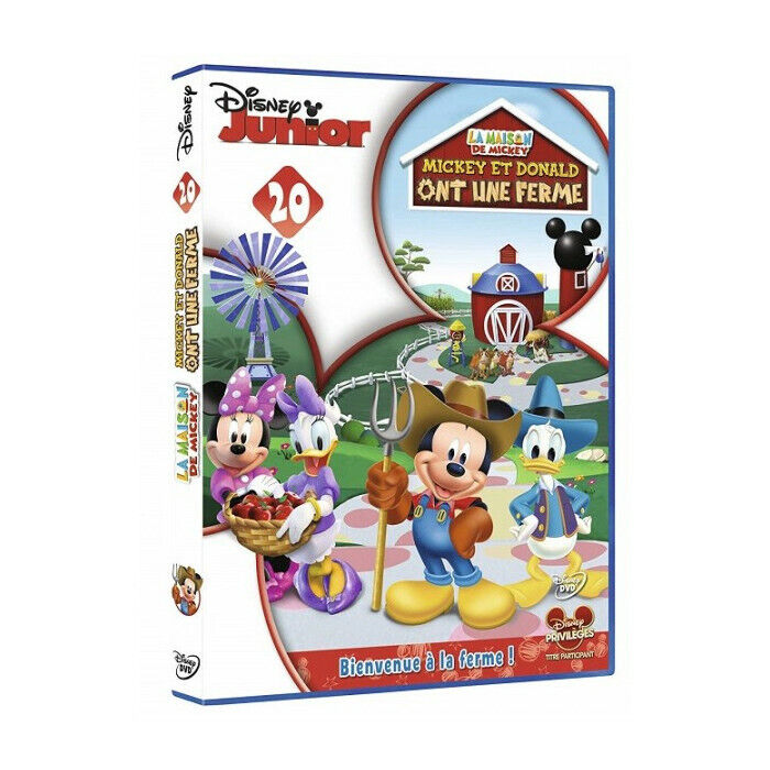 La Casa Di Topolino: Topolino E Donald Sono Fattoria Volume 20 DVD Nuova