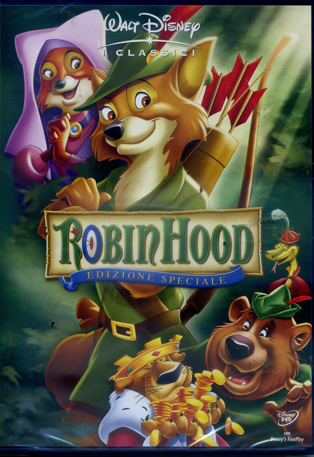 ROBIN HOOD - DISNEY  EDIZIONE SPECIALE di Wolfgang Reitherman - DVD NUOVO