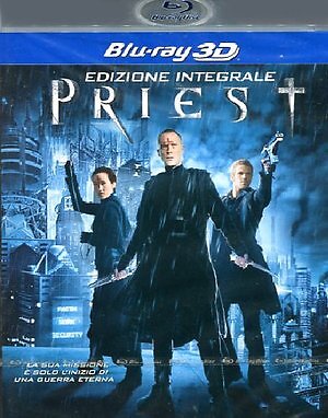 PRIEST   REAL 3D    BLU-RAY    HORROR