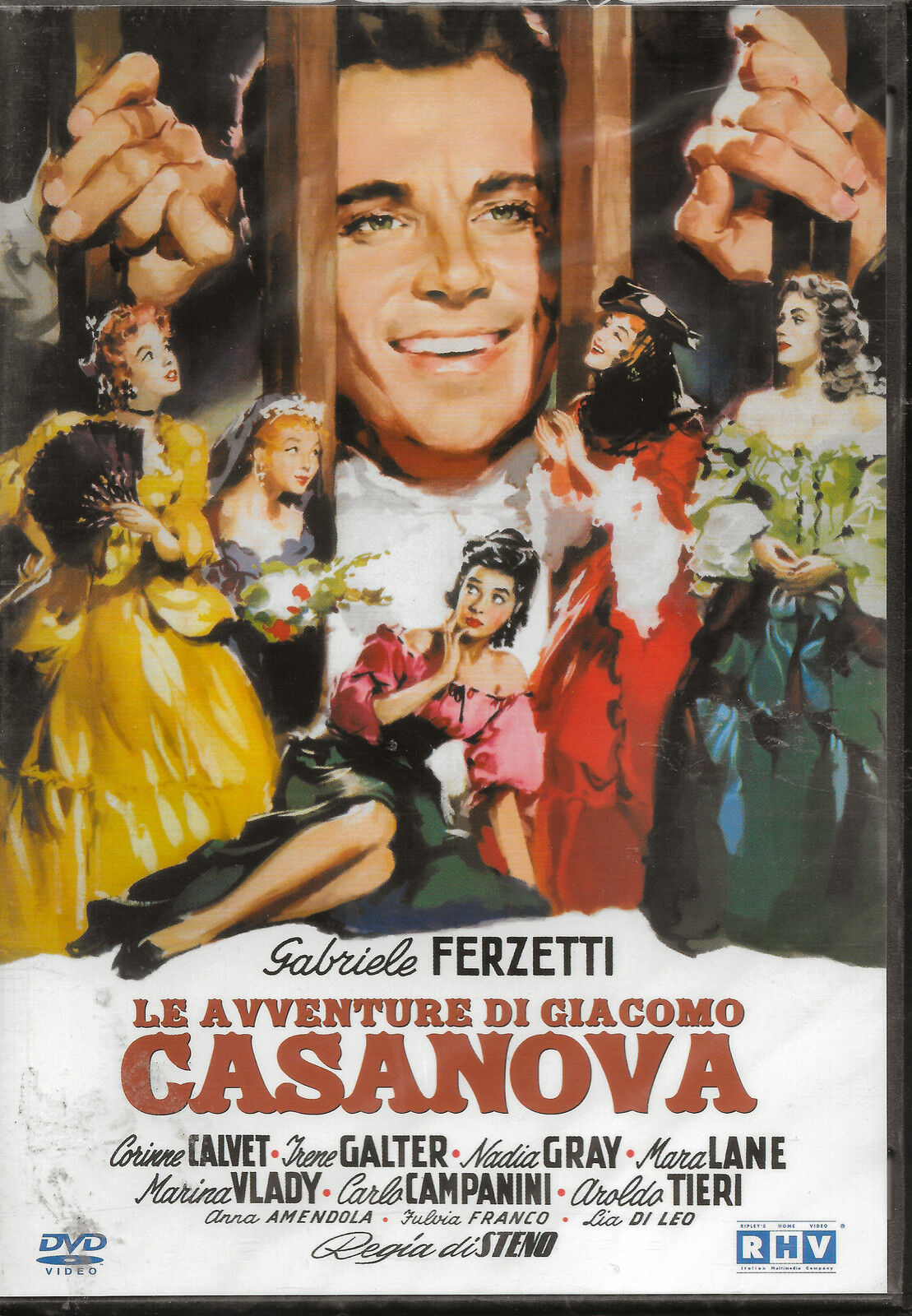 LE AVVENTURE DI GIACOMO CASANOVA  con G. Ferzetti - DVD NUOVO