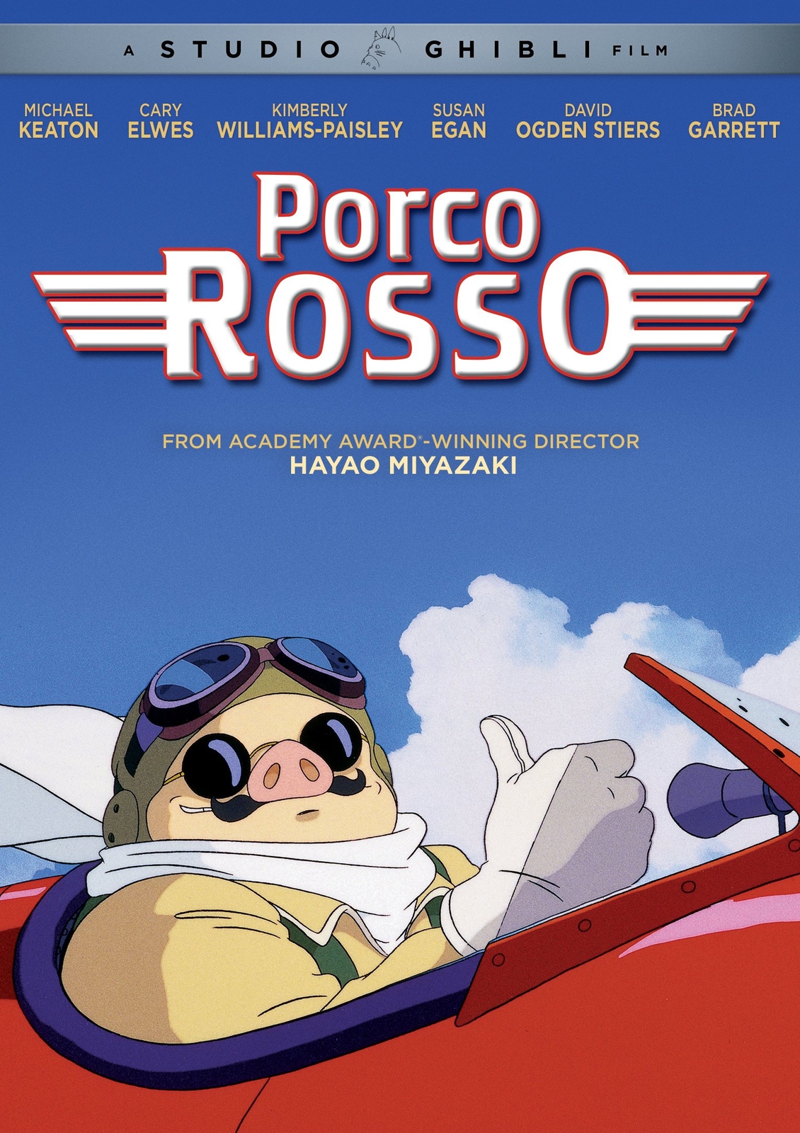 Porco Rosso (DVD) Michael Keaton Cary Elwes Susan Egan David Ogden Stiers