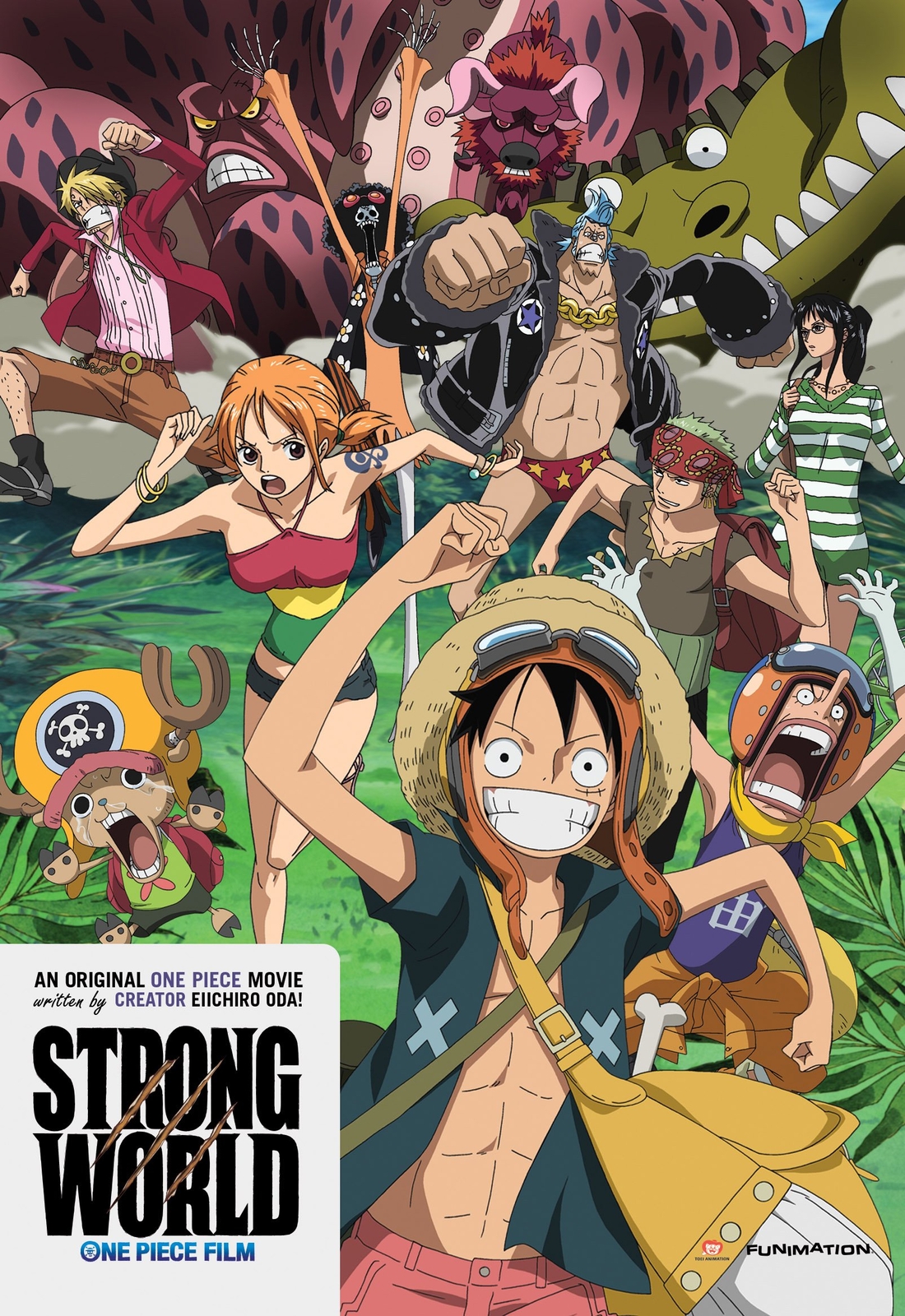 One Piece: Strong World (DVD) Colleen Clinkenbeard Luci Christian Eric Vale