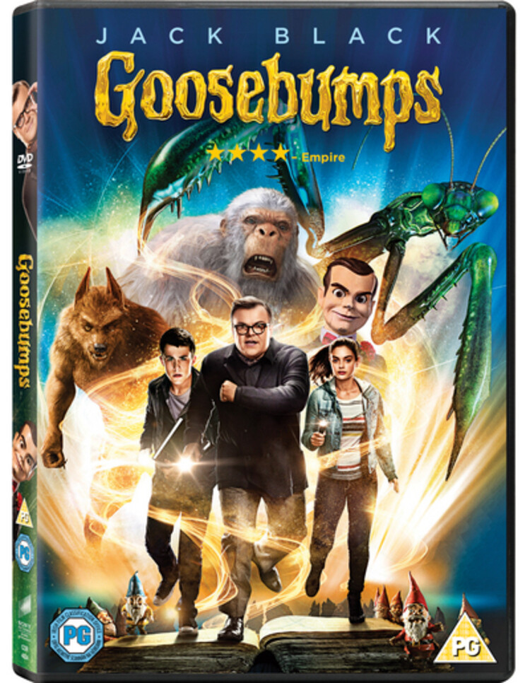Goosebumps (DVD) Ken Marino Jillian Bell Halston Sage Steven Krueger Ryan Lee