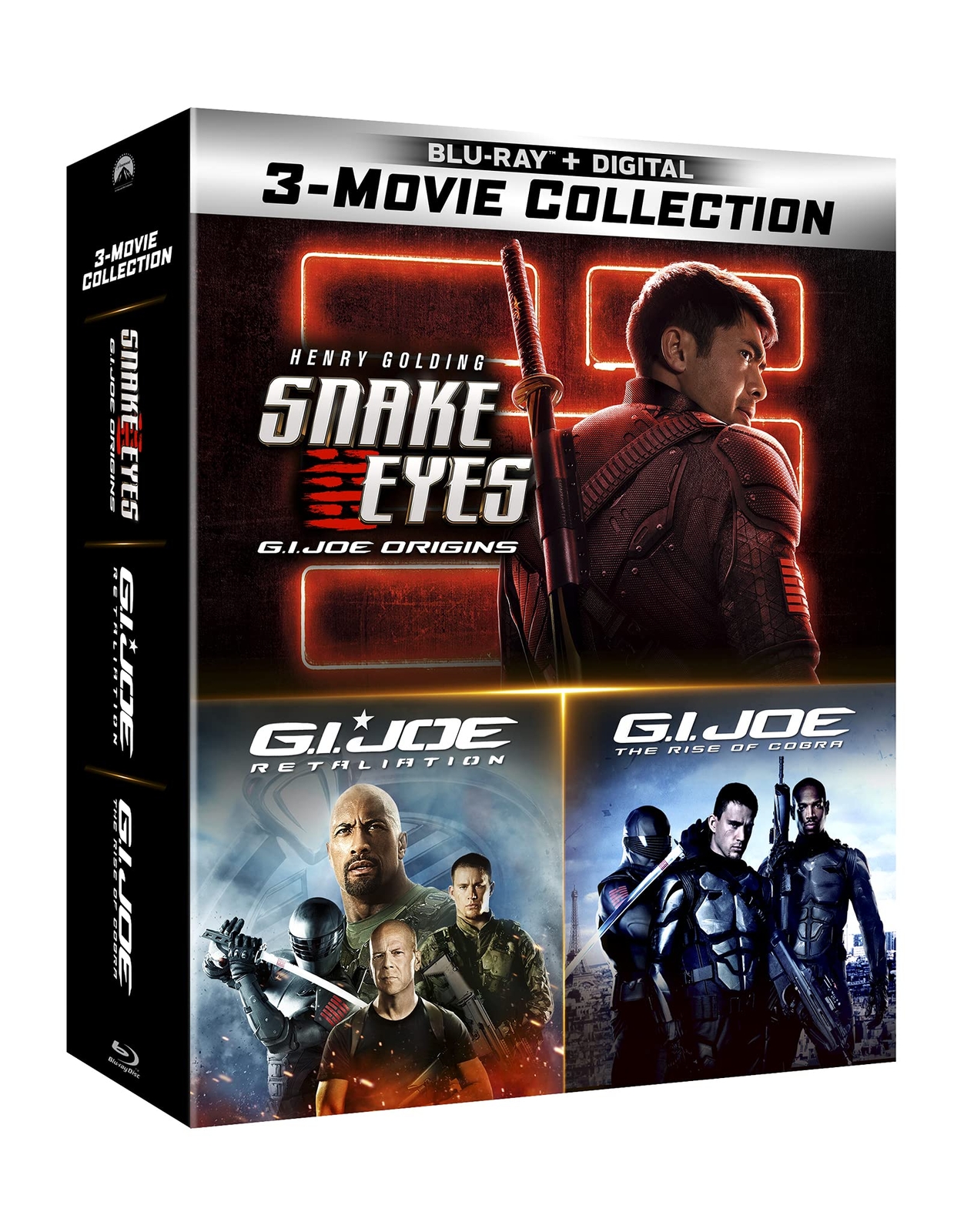 G.I. Joe 3 Movie Collection (Blu-ray) Iko Uwais