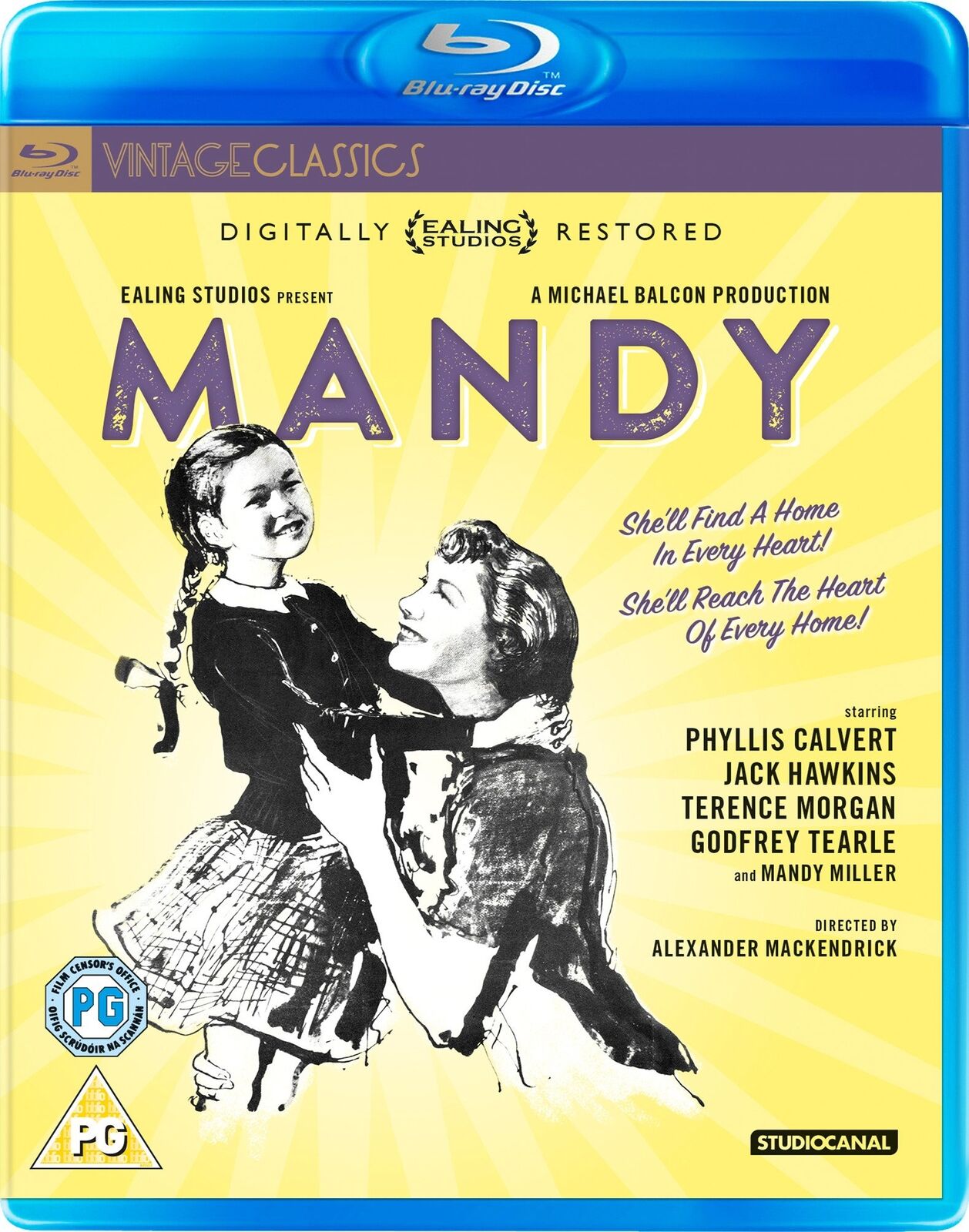 Mandy (65th Anniversary Digitally Restored) [Blu-ray] (Blu-ray) Phyllis Calvert