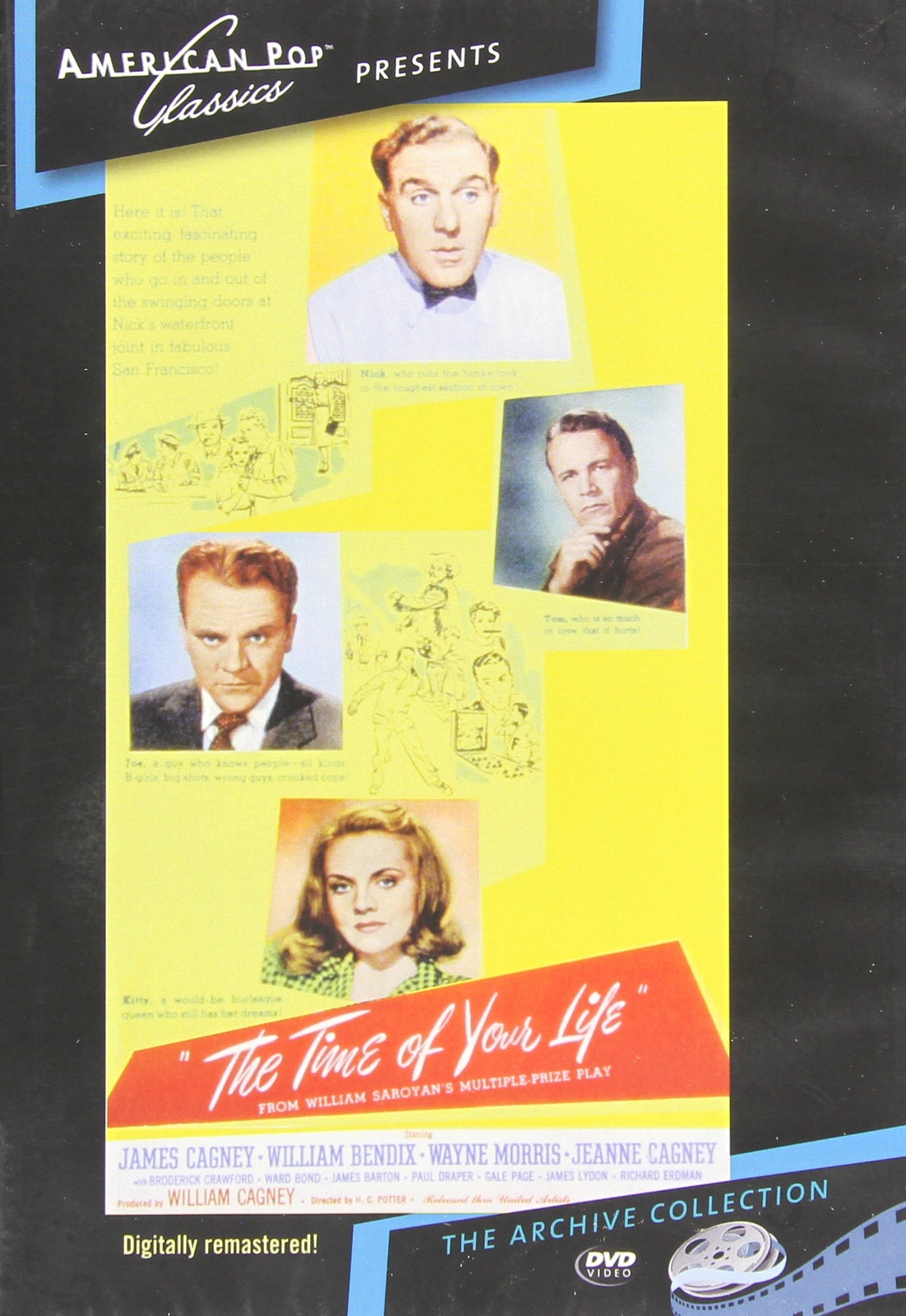The Time of Your Life (DVD) James Cagney Wayne Morris William Bendix