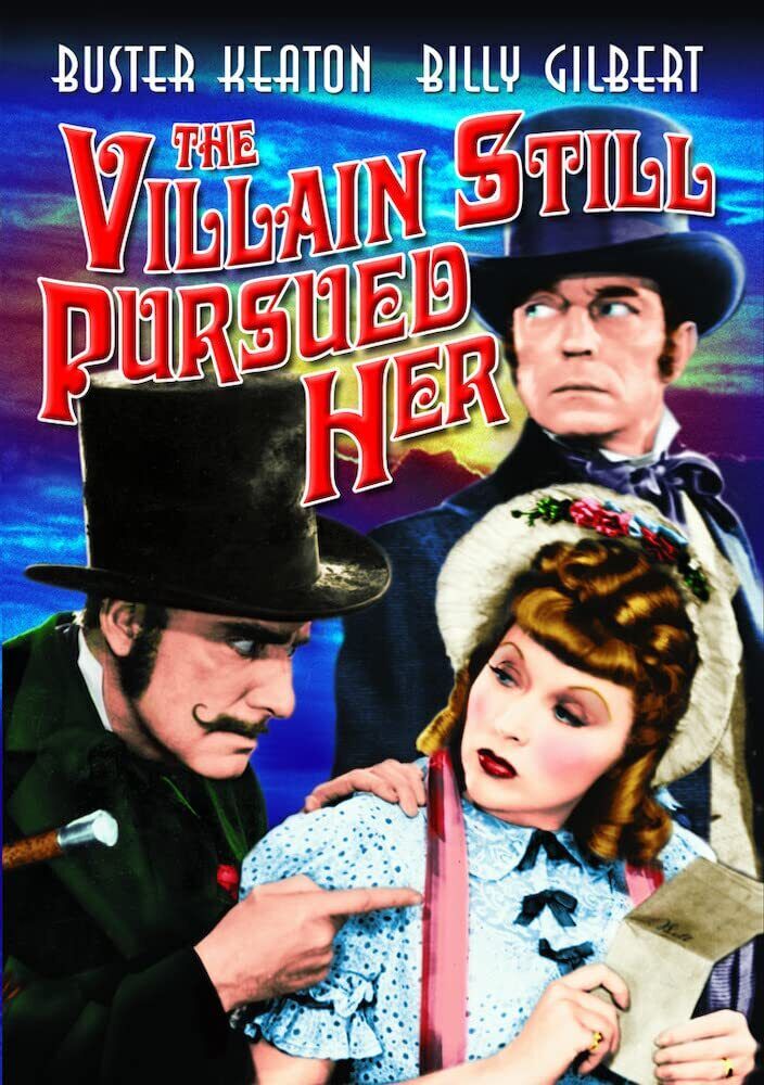 The Villain Still Pursued Her (DVD) Alan Mowbray Billy Gilbert Buster Keaton