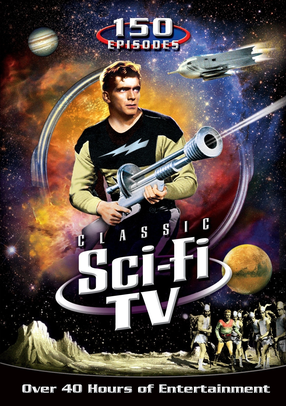 Classic Sci-Fi TV - 150 Episodes: Flash Gordon - Clutch Cargo - One Step B (DVD)