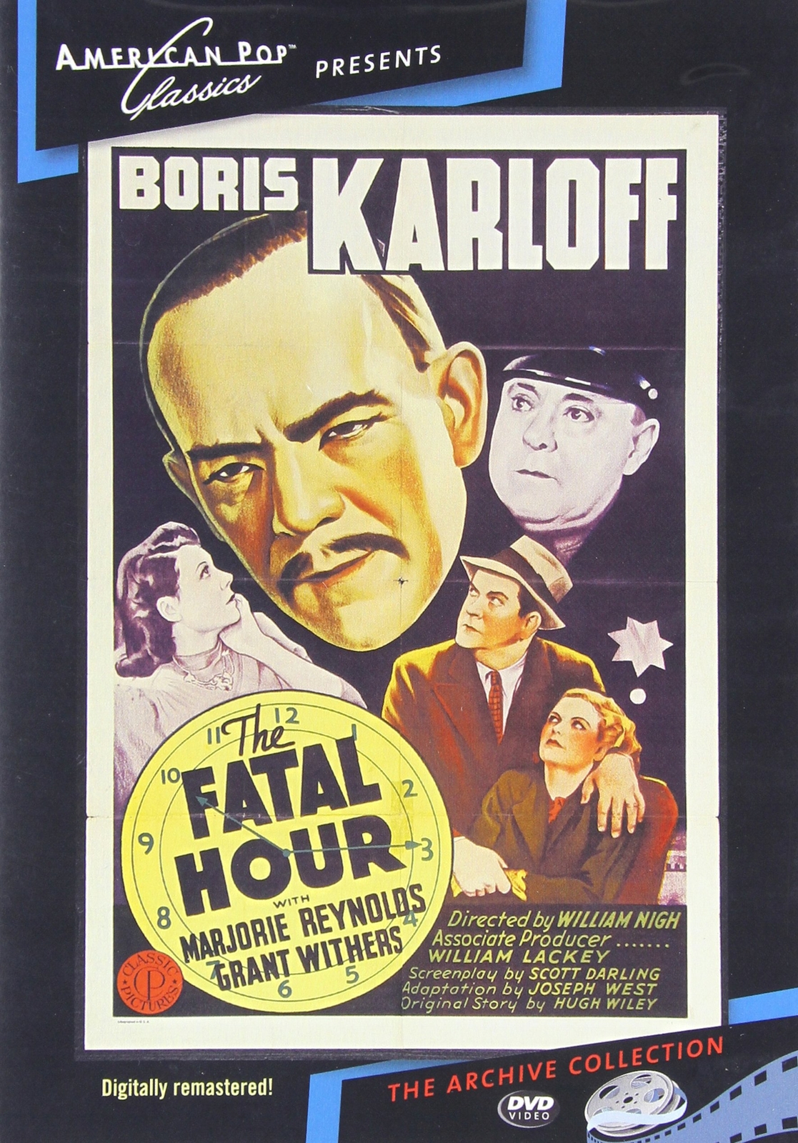 The Fatal Hour (DVD) Boris Karloff Charles Trowbridge Grant Withers