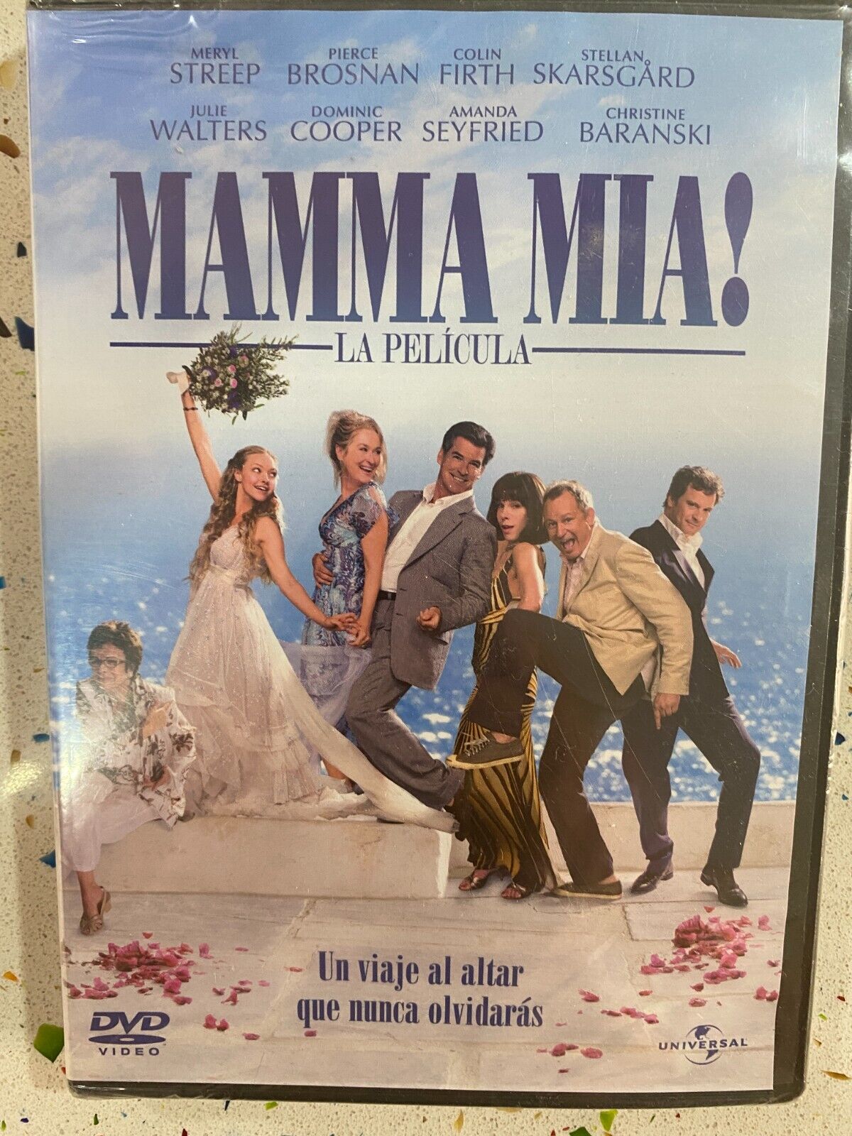 Mamma Mia! La Film DVD Nuovo Meryl Streep Pierce Brosnan