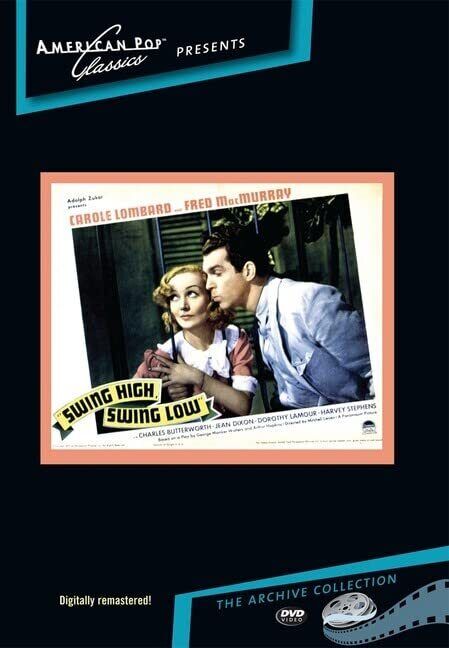 Swing High, Swing Low (DVD) Carole Lombard Charles Butterworth Fred MacMurray