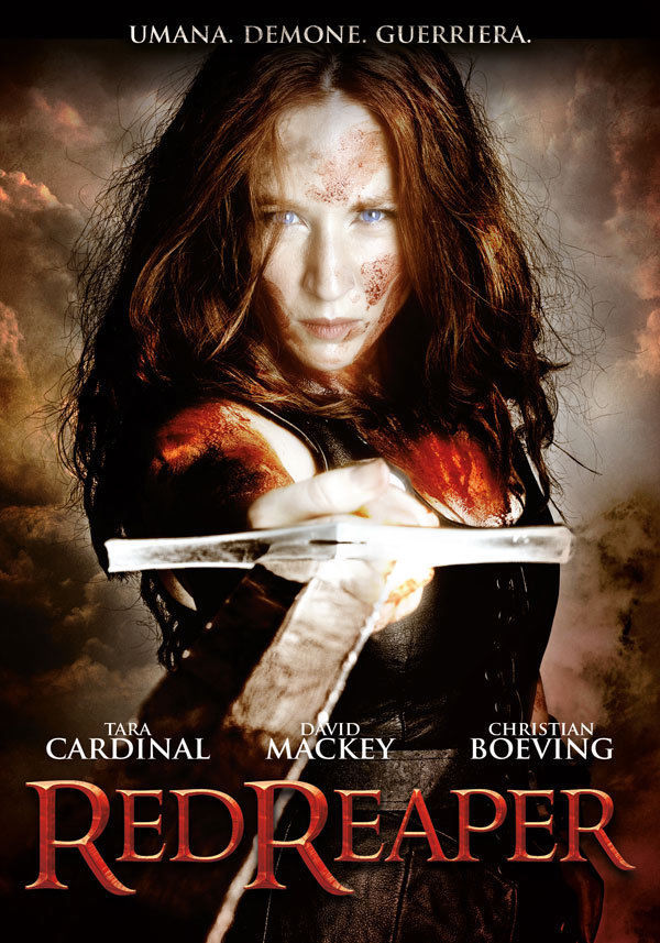 Red Reaper DVD NEW Sigillato REDREAPER Umana Demone Guerriera Cardinal Come Foto