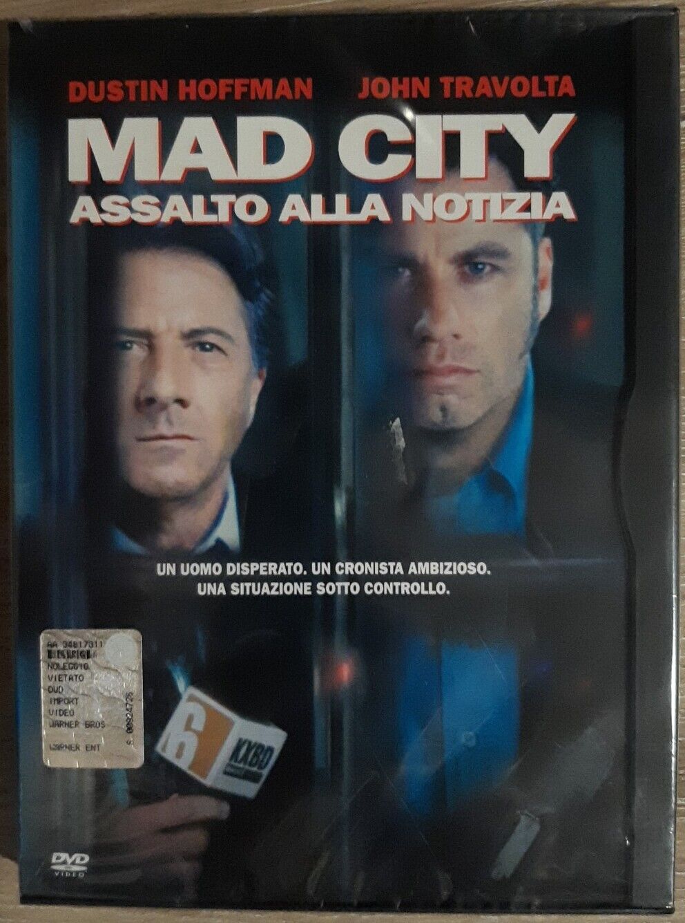 Mad City - Assalto alla notizia 1997 DVD Fuori Catalogo D. Hoffman John Travolta