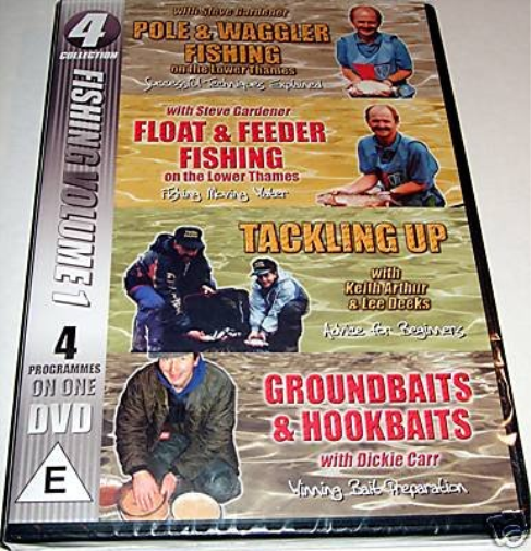 pole & waggler fisching / Float & feeder fishing / Tackling up / Gr... DVD NUOVO
