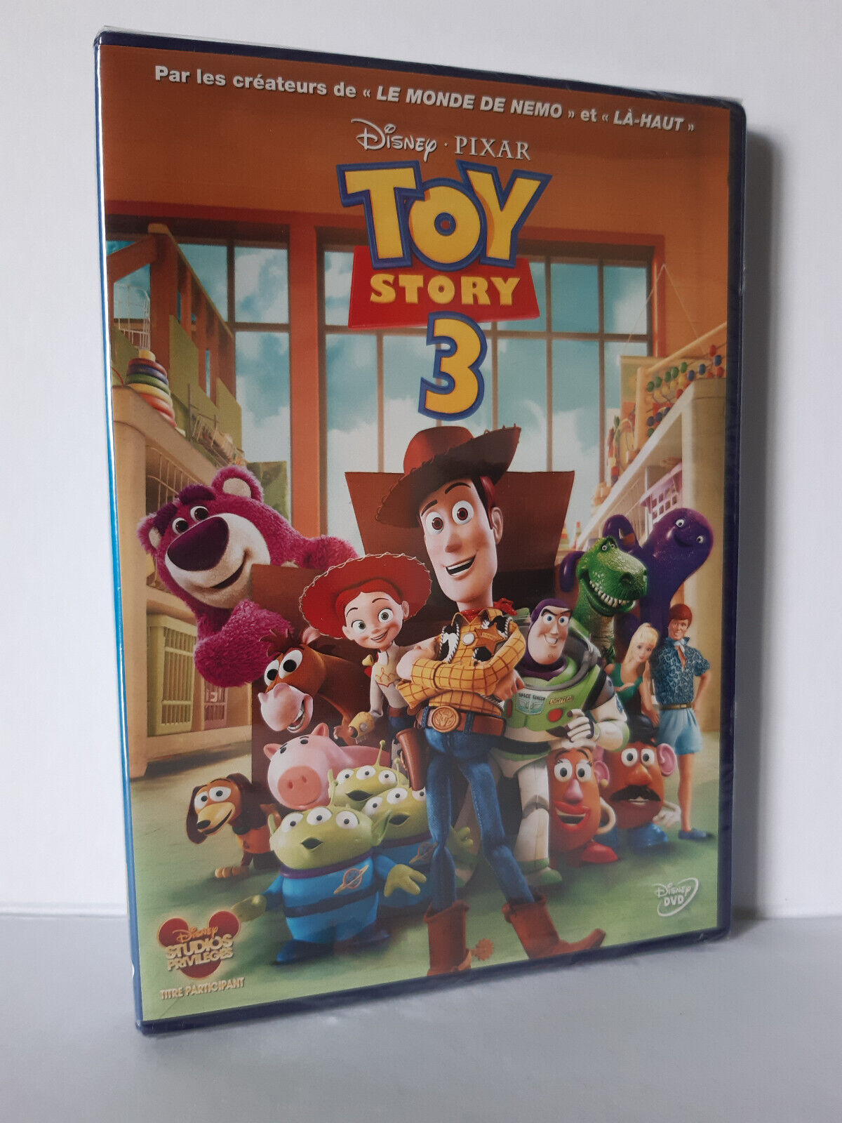 DVD Cartone Animato Disney Pixar - Toy Story 3 - #100 - Francese Sigillato