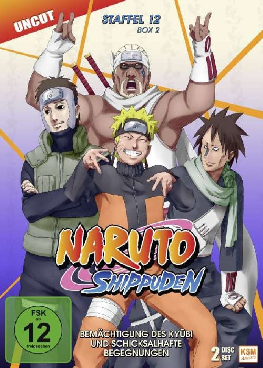 NARUTO SHIPPUDEN STAFFEL 12 BO (DVD) N a