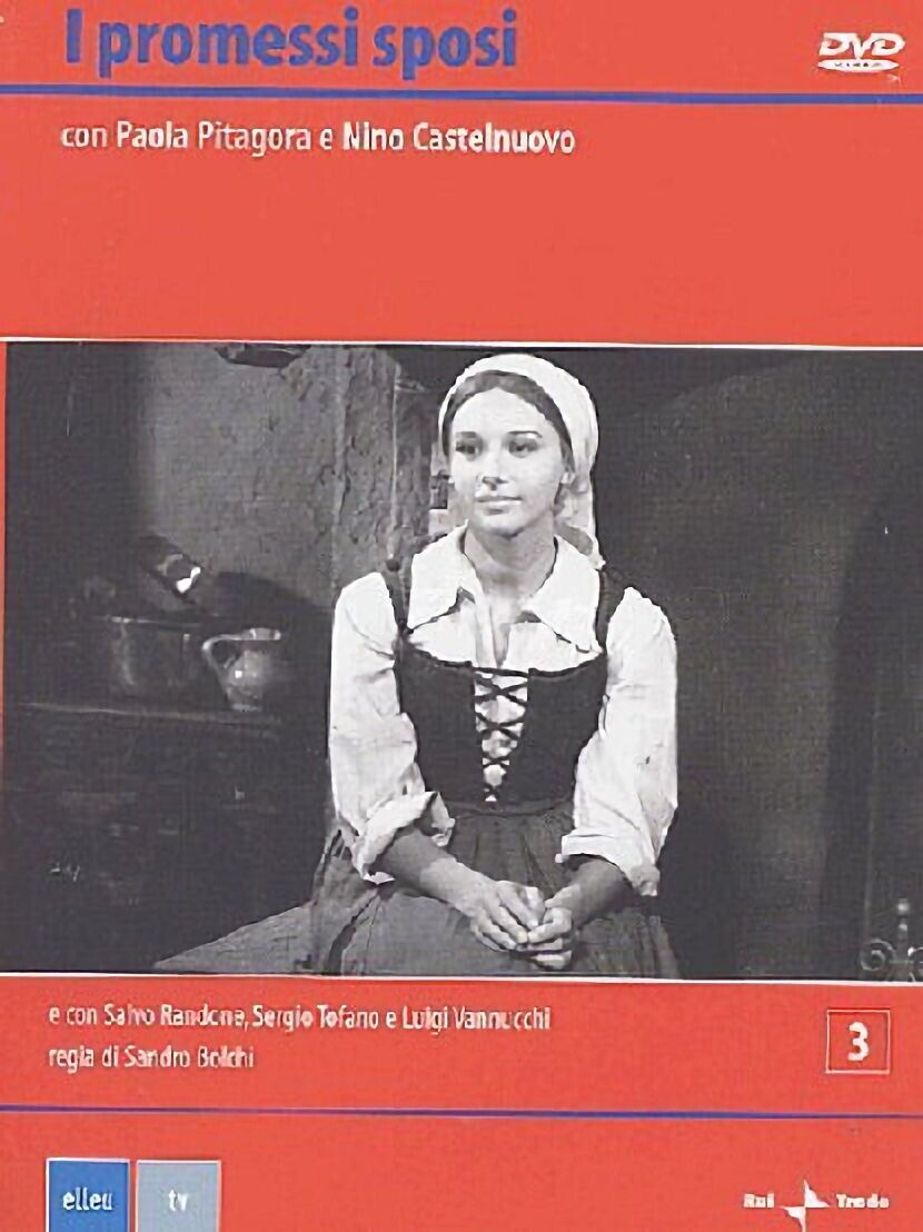 I PROMESSI SPOSI con Paola Pitagora DVD NUOVO