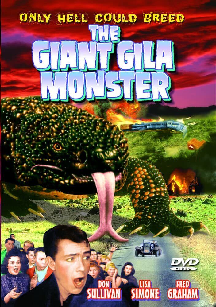 Giant Gila Monster (DVD) Don Sullivan Lisa Simone Shug Fisher