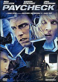 PAYCHECK 2003) con Ben Affleck. Uma Thurman. Aaron Eckhart  DVD NUOVO
