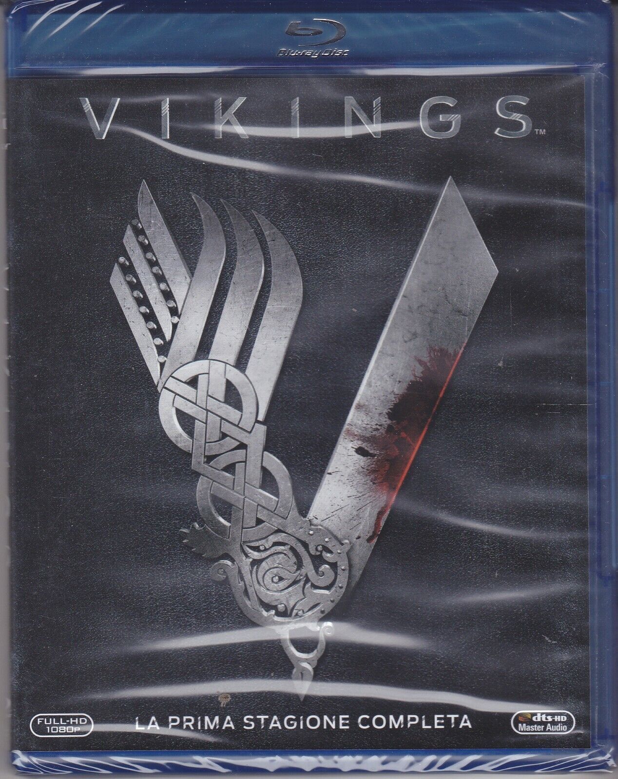 3 Blu-ray Box Cofanetto VIKINGS 01 - PRIMA STAGIONE completa nuovo sigillato