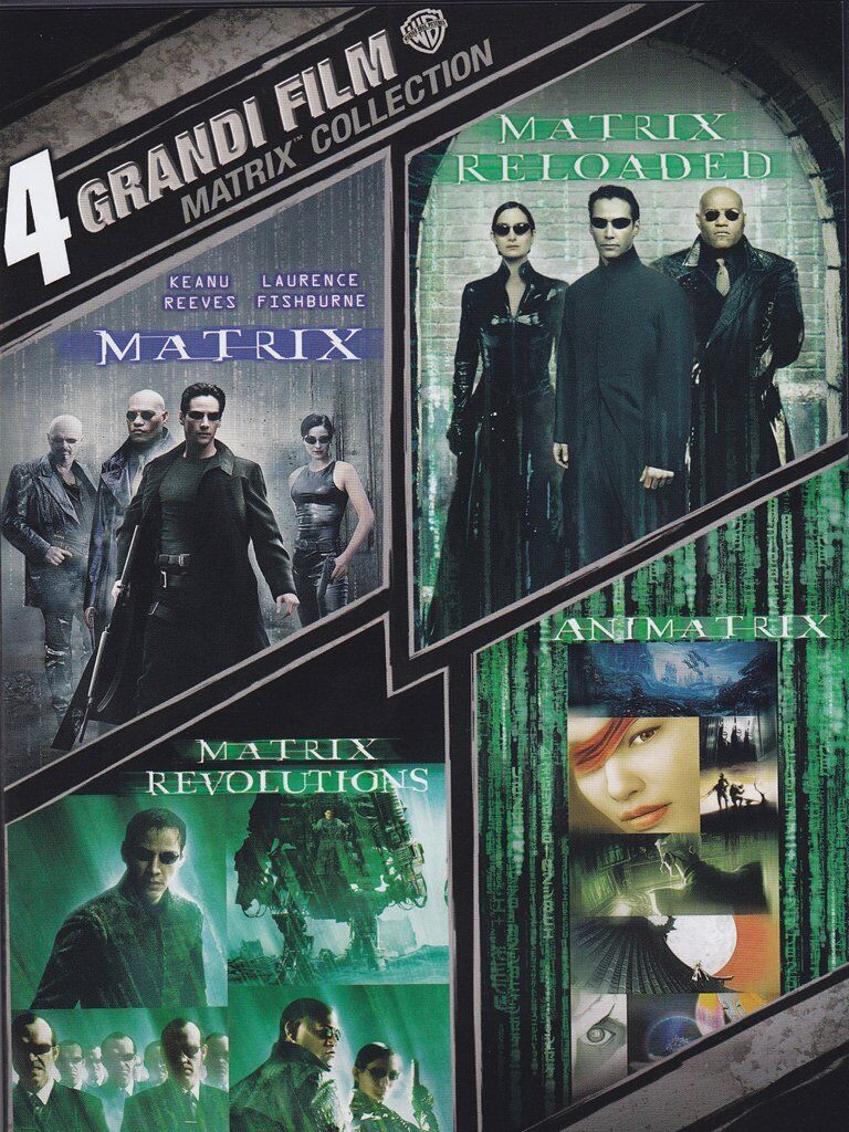 Dvd Matrix - 4 Grandi Film (4 Dvd)